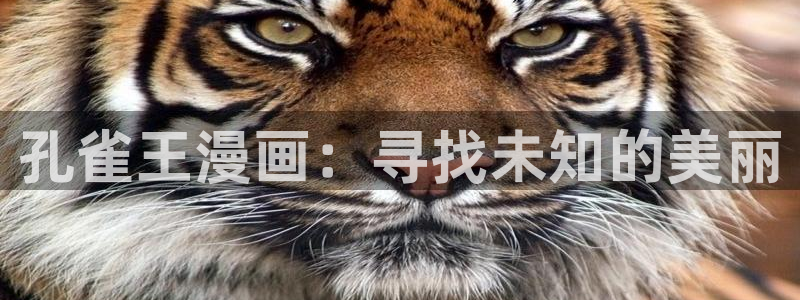 大尺度韩漫在线观看：孔雀王漫画：寻找未知的美丽